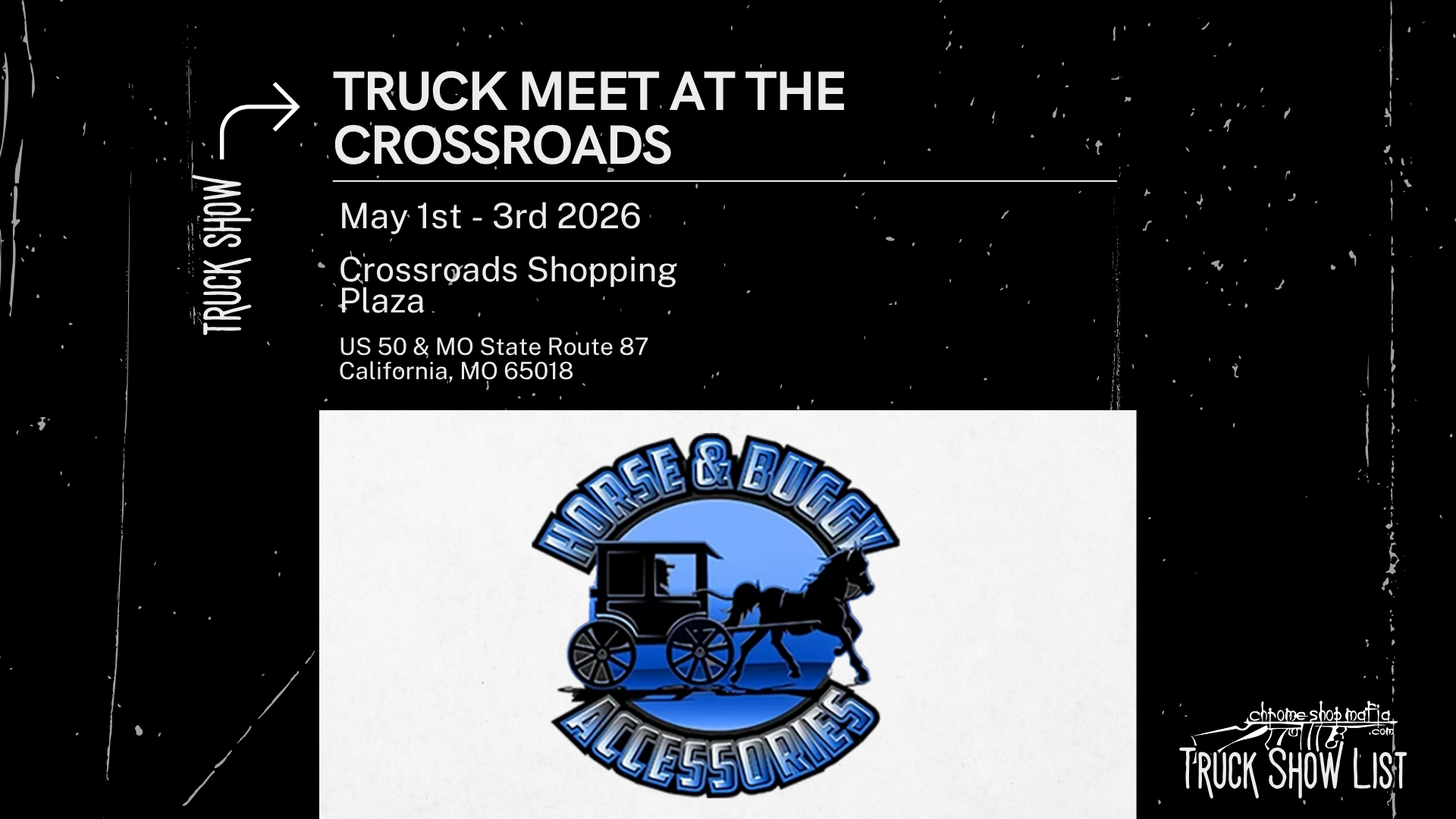 Chrome Shop Mafia Truck Show Calendar - Truck meet at the crossroads